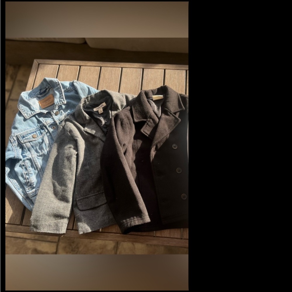 Adorable 3 item bundle of Jacket 4-5T. Hardly Used.
